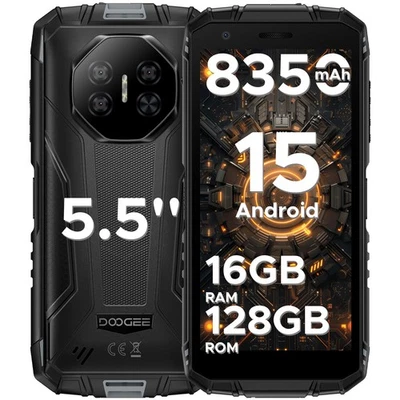 DOOGEE FIRE3PRO 5.5" Outdoor Smartphone Android 15 Cell Phone 16GB+128GB 8350mAh - Image 1 of 4