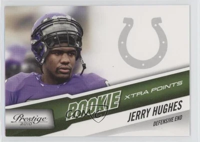 2010 Playoff Prestige Rookie Xtra Points Green /25 Jerry Hughes #254 Rookie RC - Image 1 of 2