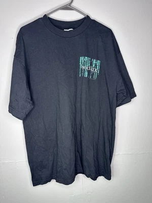 Vintage The Matrix 1999 T Shirt XL Movie Promo Keanu Reeves Neo Warner Bros - Image 1 of 4
