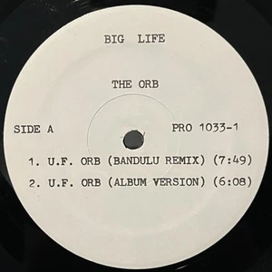 HOUSE The Orb – U.F.Orb 12" (1992) Big Life PROMO VG+ - Picture 1 of 2