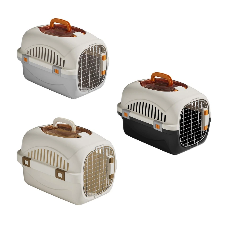 Hartseitige Hunde Katzenhütte Belüftung Transportbox Katzentrage Haustier Reise - Bild 1 von 1