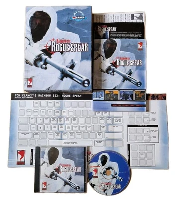Tom Clancy's Rainbow Six Rogue Spear PC CD-ROM Game Big Box Complete 1999 - Image 1 of 4