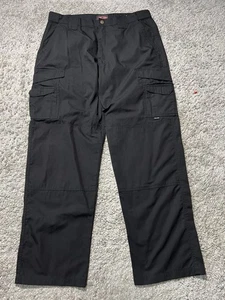 Tru Spec Mens Cargo Pants Blacm Ripstop 36x32 Military Work EUC - Picture 1 of 6