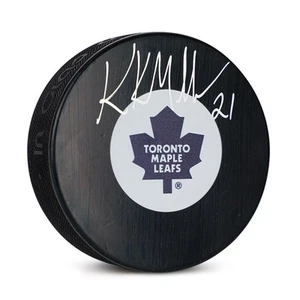 Kirk Muller Autographed Toronto Maple Leafs Hockey Puck - Picture 1 of 1