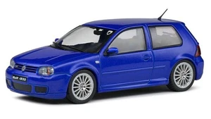 + VOLKSWAGEN VW Golf 4 R32 Modellauto blau in 1:43 Solido S4313601 - Bild 1 von 4