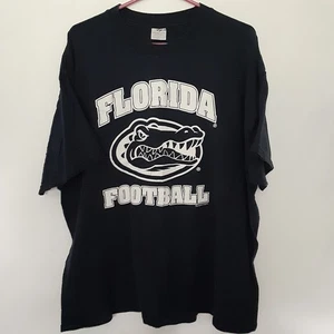 Vtg Florida Gators Jerzees T Shirt Mens 2XL Blue Big Graphic NCAA Short Sleeve - Picture 1 of 6