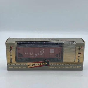 AC Gilbert HO 501 CB&Q Hopper Car Boxed - Picture 1 of 6