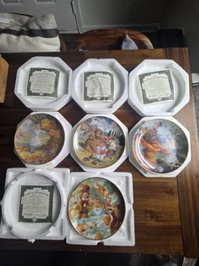 1994 Alice In Wonderland Collector Plate Lot of 4plates#60 - Picture 1 of 14