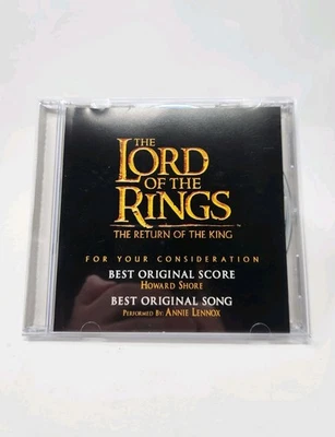 Возвращение короля FYC CD лучший оригинальный саундтрек Говард Шор песня Энни Леннокс - Изображение 1 из 4