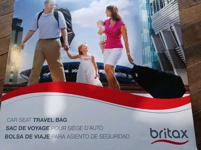 Britax Car Seat Vacation Travel Luggage Bag with Wheels & Shoulder Straps in Box - Image 1 of 4