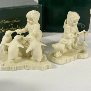 DEPT 56 Snowbabies Helpful Friends & Fishing for Dreams Figuren mit Boxen Rentner - Bild 1 von 15