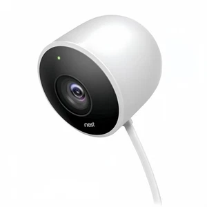 Google Nest Cam Outdoor Security Camera Wired 1080P NC2100ES Wi-Fi Night Vision - Picture 1 of 8