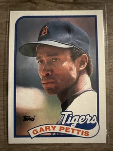 1989 Topps #146 Gary Pettis MLB Tigers - Picture 1 of 2