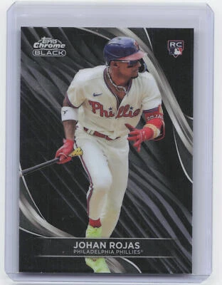 2024 Topps Chrome Black #90 Johan Rojas - Image 1 of 2