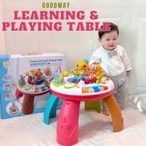 Learning & Playing Table for toddlers/babies, games educational interactive fun! - Picture 1 of 18