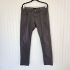 MASSIMO DUTTI Men's Slim Fit Dark Gray Denim Pants size 32