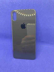 Apple iPhone X Akkudeckel Backcover Schwarz Neu - Bild 1 von 2