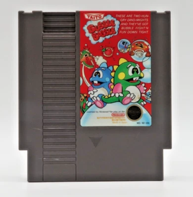 Taito Bubble Bobble (Nintendo NES, 1988) Used - Image 1 of 2
