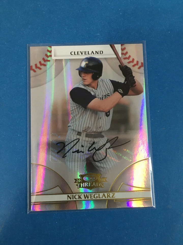  F142,374  2008 Donruss Threads Signatures Gold #60 Nick Weglarz/999 - Image 1 of 1