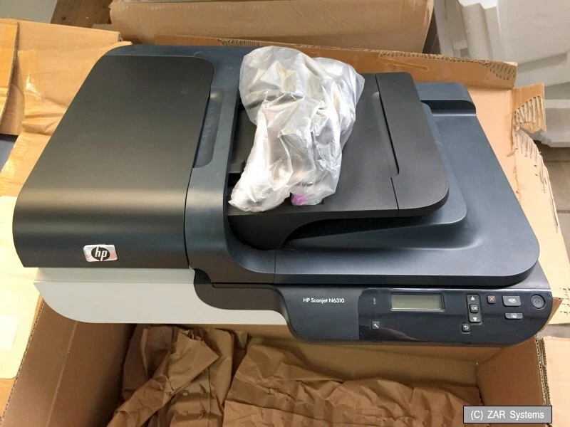 HP ScanJet N6310 Scanner, ADF, 2.400 x 2.400 dpi, Duplex, USB, Neuw. MZ-219 - Bild 1 von 1