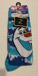 NEW ~ DISNEY ~ FROZEN "OLAF" ~ SOCKS ~ SHOE SIZE 6-12 ~ 1 or ALL ~ 1+ SHIP - Picture 1 of 3