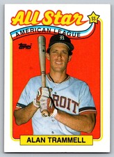 1989  Topps #400 Alan Trammell Detroit Tigers
