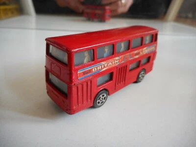 Corgi Juniors Daimler Fleetline "Visit Britain, Vivist London" in rot - Bild 1 von 2