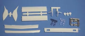 MPC Van Body Option Parts, Front-Rear Spoiler, Air Dam w/Fog & Spot lights 1/25 - Picture 1 of 8