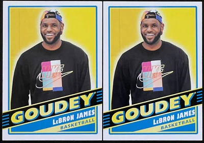 Lote de 2 cartas 2020 Upper Deck Goodwin Champions #G50 Lebron James Goudey Foto 1 de 2