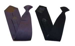 Clip-on Tie, Security, Door Supervisor, Doorman, Guard, MOD, Police, Suit, Dress - Picture 1 of 4