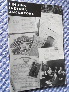 Finding Indiana Ancestors - Indiana Historical Society - 2000 Paperback - Bild 1 von 1