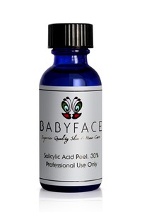 Babyface 30% Salicylic Acid BHA Chemical Peel, Acne Blackheads Pore Reducer