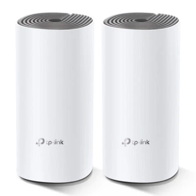 TP-Link Deco E4 Mesh Wi-Fi AC1200 Dual Band 260m² 2er Pack, Repeater & Router - Image 1 of 4