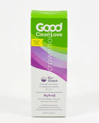 BUEN Clean Love HÍBRIDO Lubricante a Base de Silicona y Agua 1.69oz Bio-Match 08/2026 Foto 1 de 2
