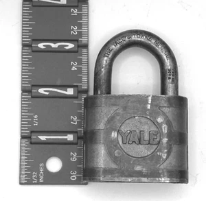 Vintage Schwerlast Yale Vorhängeschloss - Bild 1 von 1