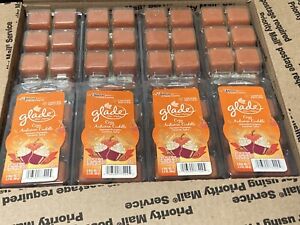 (80) Glade Wax Melt Cozy Autumn Cuddle Pumpkin Caramel Spice Limited | 480 Melts