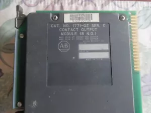 used plc-5 contact output module cat #1771-oz ser. c (8 n.o.) guaranted - Picture 1 of 3
