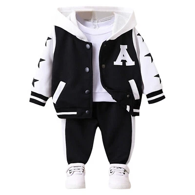 MARKENLOS Baby Junge Mädchen Jacke Trainieren Mantel Tägliche Kleidung Jogginghose Aktiv