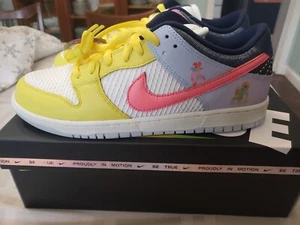 Nike Xavier Schipani x Dunk Low SB Pro 'Be True' Sz 11.5 DX5933-900 Trans Joy - Picture 1 of 7