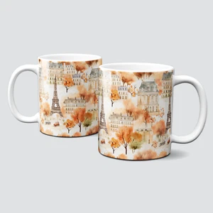 oh-cuptastic-Kaffeetasse-Autumn-Herbst-Blätter-Bäume-Paris-Eifelturm-LT-532 - Bild 1 von 1