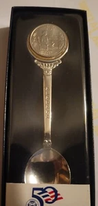 Cuchara coleccionable Alabama 2003 como nueva 50 cuartos estatales con caja  - Imagen 1 de 2