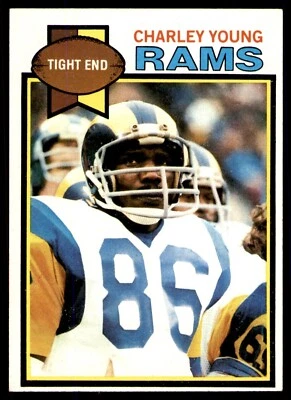 1979 Topps - #366 Charle Young Rams - Image 1 of 2