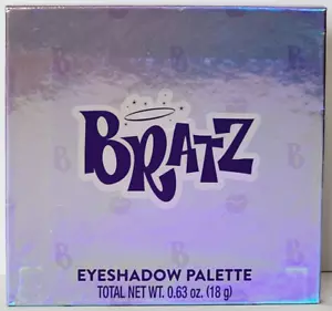 BRATZ 12 Lidschattenpalette mit Spiegel Silber Abdeckung Geschmack Schönheit BRANDNEU - Bild 1 von 4