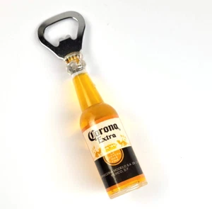 Corona Extra Bier Magnet Flaschenöffner Flaschen Style Griff USA Bottle Opener - Bild 1 von 3