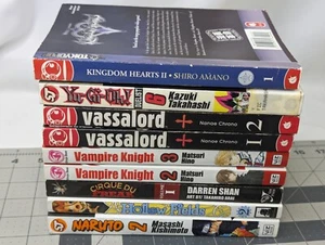 Manga Book Lot Shonen Vassalord Shojo Beat - Foto 1 di 16