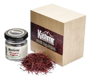 A+ Grade Premium Quality Red Kashmiri Saffron Original Pure Kesar 2Gm Threads. - Picture 1 of 13