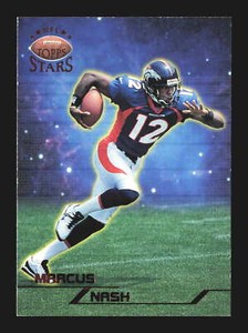 1998 Topps Stars NFL /8799 #117 Marcus Nash    Denver Broncos