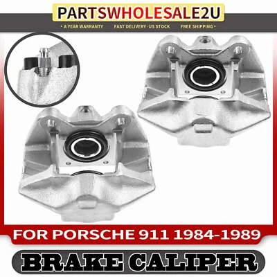 2x Pinzas de freno delanteras para Porsche 911 1984 1985 1986 1987 1988 1989 H6 3,2 L Foto 1 de 4