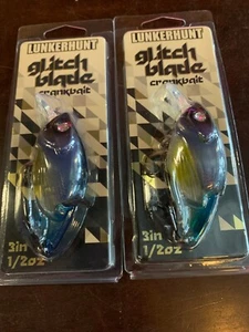 Crankbait 3" 1/2oz. SASSY Glitch Blade Tiefe: 3-5' Lot x2pks Lunkerhunt - Bild 1 von 3