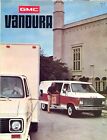 GMC Vandura 1975 marché américain brochure de vente en couleur